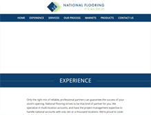 Tablet Screenshot of nationalflooring.com